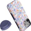 81toKcRwpvL._AC_SL1500_ Casely iPhone 13 Pro Case | Poppy Meadows | Pastel Floral | Bold Protective Design | Compatible with MagSafe