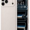Spigen for iPhone 17 Pro Max Case, Liquid Air [TPU Covered Camera Control] [No Magnet Ring] [Military-Grade Protection] - Natural Titanium