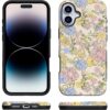 81xzEyB3pbL._AC_SL1500_ Casely iPhone 16 Case | Prairie Blooms | Pastel Floral | Bold Protective Design | Compatible with MagSafe